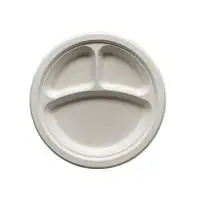 Compostable Sugarcane Bagasse Plate