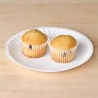 6 White Uncoated Paper Plate 