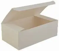 8 7/8 x 4 7/8 x 3 1/16 White Carry Out