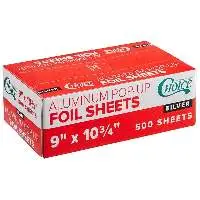 9 x 10.75 Food Service Pop-Up Foil Sheets