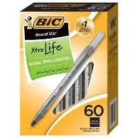 BIC Round Stic Ballpoint Pen Point, 1.0