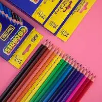 Assorted Colored Wood Drawing Pencils