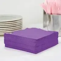 Converting 318926 Amethyst 3-Ply 1/4 Fold Napkin