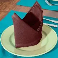 Burgundy 65/35 Polycotton Napkins 