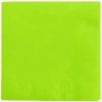 Fresh Lime Green 3-Ply Paper Dinner Napkin