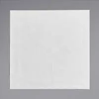 White Linen-Like Dinner Napkin  