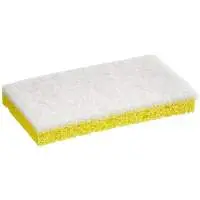 6 x 3 1/2 x 3/4 Yellow Cellulose Sponge