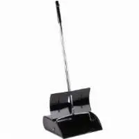Impact Black Steel Lobby Dust Pan