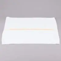 16 x 19 Gold Stripe 28 oz. Cotton Bar Towel