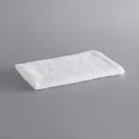 16 x 19 White Textured Terry Bar Towel