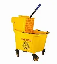 35 Qt. Yellow Commercial Mop Bucket