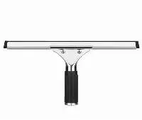 12 Steel Window Squeegee with Rubber Blade