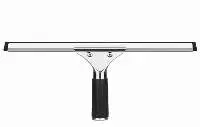 14 Steel Window Squeegee with Rubber Blade