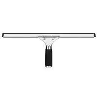 18 Steel Window Squeegee with Rubber Blade