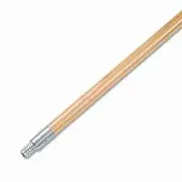 60 x 15/16 Metal Threaded Wood Broom Handle