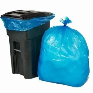 65 Gallon Compatible Recycling Trash Bag,1.5 Mil