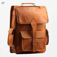 Handmade Leather Rucksack Backpack Bag