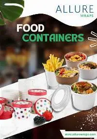 Paper Food Container