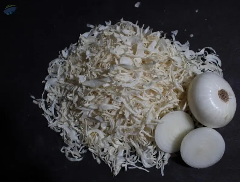 white onion chopped