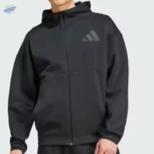 100% Cotton Hoodie Jackets Full-Zip, Regular Fit