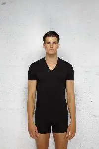V Neck Shortsleeve T-shirt 5420