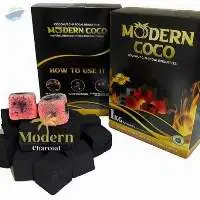 modern charcoal shisha