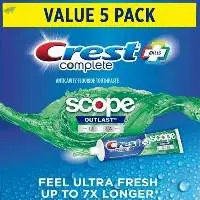 Crest Complete + Scope Outlast Ultra Toothpaste