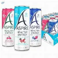 Aspire Healthy Energy Drinks Variety Pack,