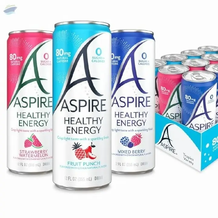 Aspire Healthy Energy Drinks Variety Pack,