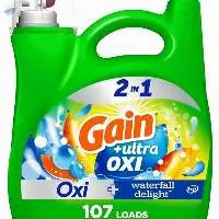 Gain + Oxi Liquid Laundry Detergent, Original