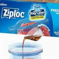 Ziploc Stay Open Design Gallon Freezer Bags