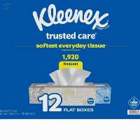 Kleenex Trusted Care 2-ply Facial Tissues
