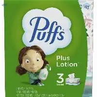 Puffs Plus Lotion 2-Ply Facial Tissues