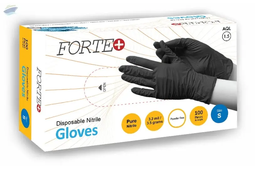 ExamPro Black Nitrile 3.2mi 3.5g