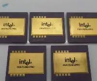 Intel Pentium Pro Ceramic Processors