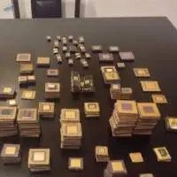 Gold Top & Bottom Ceramic Processors