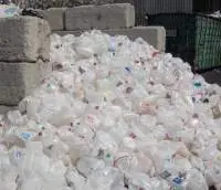 HDPE milk bottle scrap