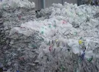 HDPE milk bottle scrap