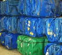 HDPE Drum in baled