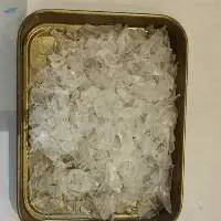 Pet flakes hot washed