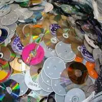 Pc Cd / Dvd Metalized And Clear Scrap