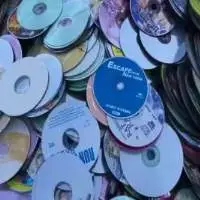 Pc Cd / Dvd Metalized And Clear Scrap