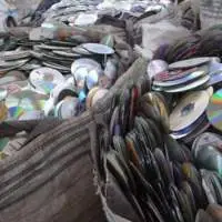 Pc Cd / Dvd Metalized And Clear Scrap