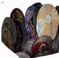 Pc Cd / Dvd Metalized And Clear Scrap
