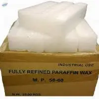 Fully refined paraffin wax