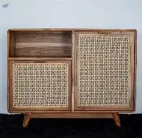 Bohemian Rattan Drawer