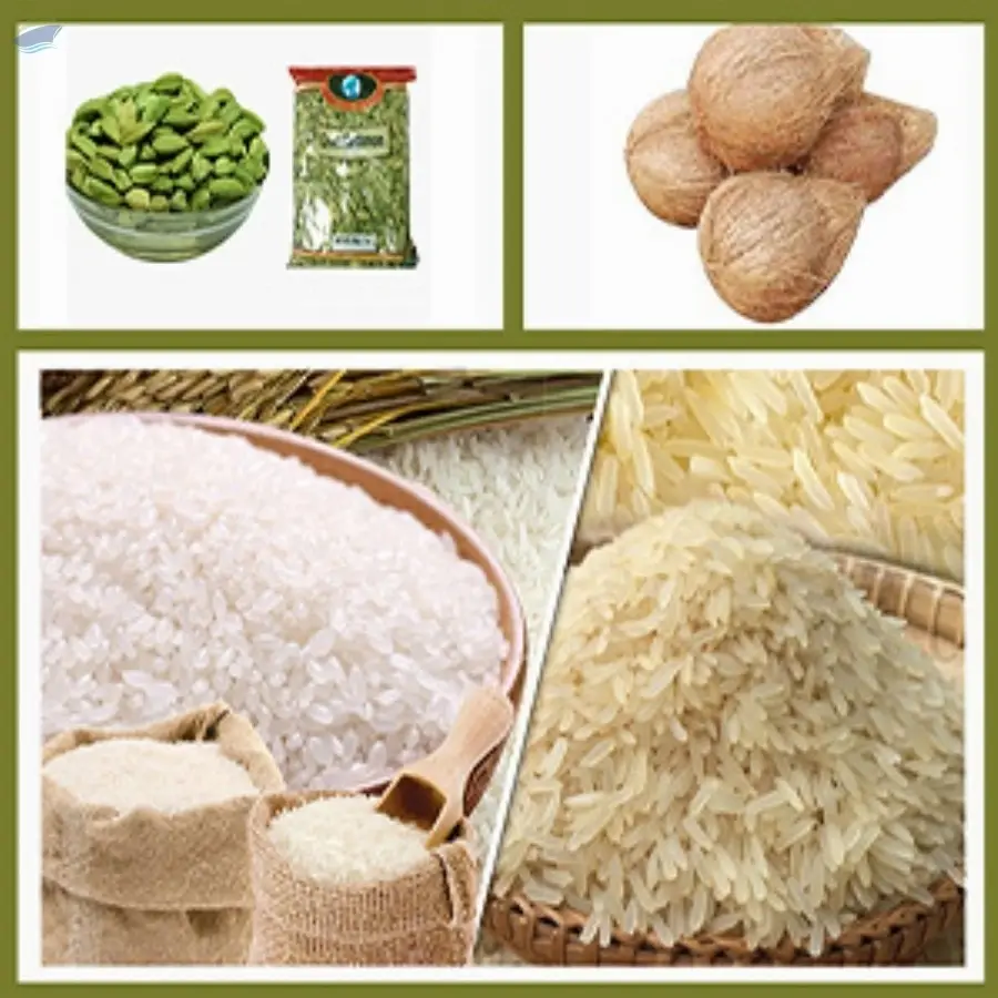 Basmati sella - steam Rice, Cardamoms
