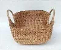 Basket With Cane Handle
