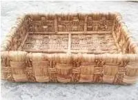 Tray With Cane Frame