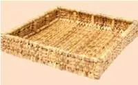 Tray With Cane Frame